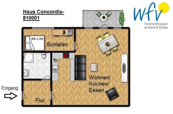 Haus Concordia 1 *